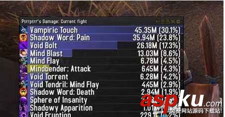 魔兽世界,7.2.5,PTR,暗牧,改动