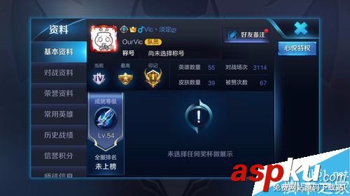 王者荣耀,称号