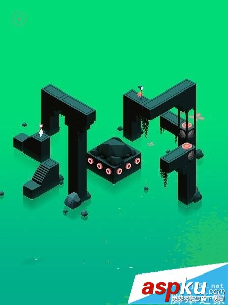 纪念碑谷2,第十四关,第14关,通关