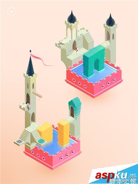 纪念碑谷2,第五关,第5关,通关,图文