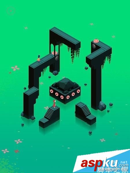 纪念碑谷2,第十四关,第14关,通关