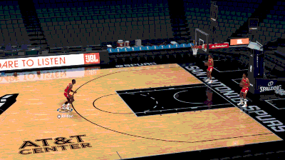 NBA2K18,罚球线,起跳,扣篮