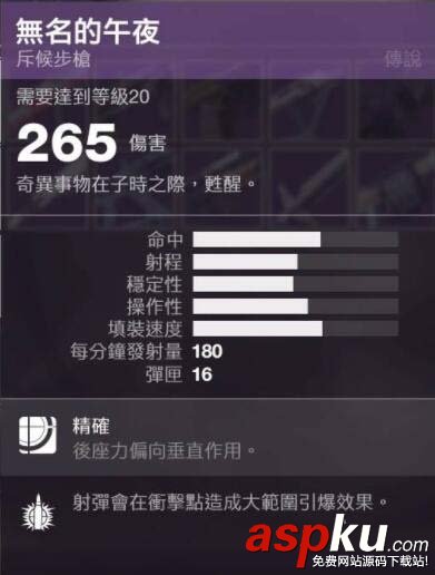 命运2,小型武器