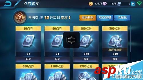 王者荣耀,贵族