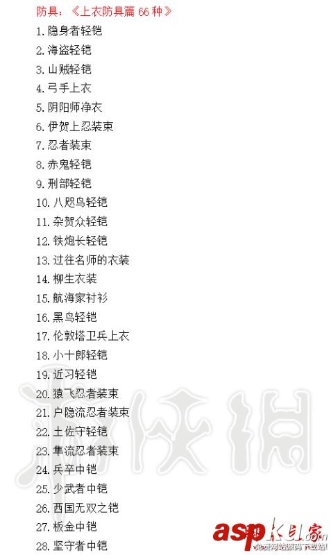 仁王,装备,锻造,武器,防具