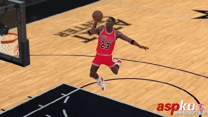 NBA2K18,罚球线,起跳,扣篮