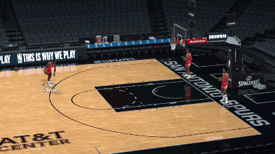 NBA2K18,罚球线,起跳,扣篮