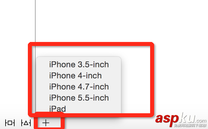 iOS开发之使用Storyboard预览UI在不同屏幕上的运行效果