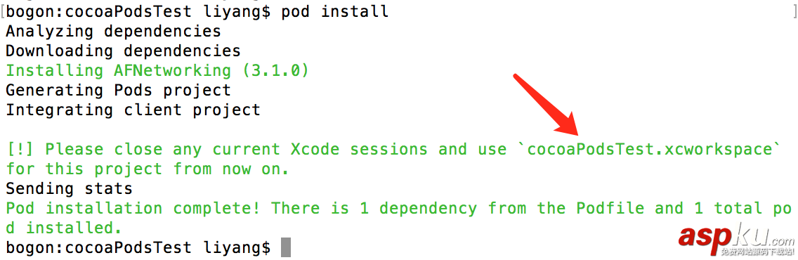 iOS,CocoaPods