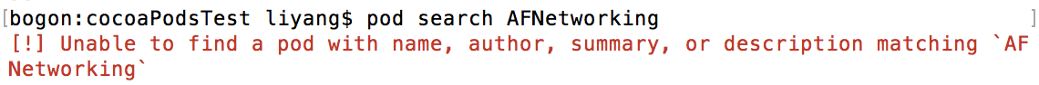 iOS,CocoaPods
