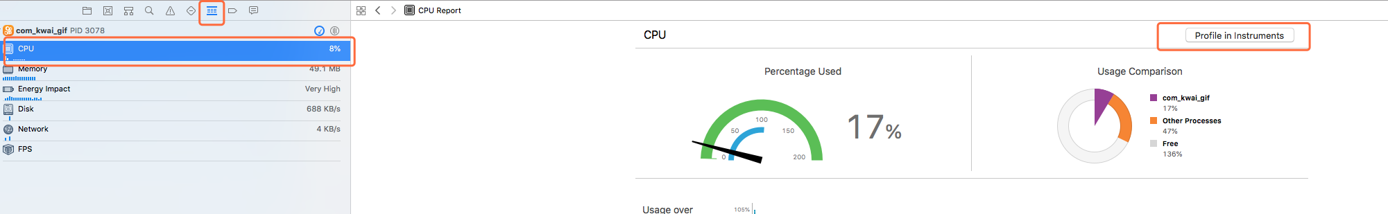 iOS,CPU,线程调试