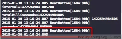 iOS将时间NSDate转化为毫秒时间戳的方法示例 iOS,NSDate,毫秒,时间戳