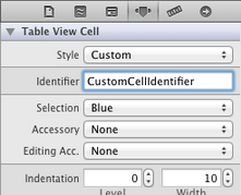 iOS应用,UITableViewCell