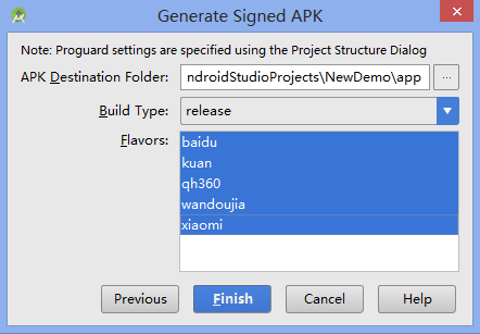 Android Studio多渠道打包的配置方法 Android,Studio,多渠道,打包