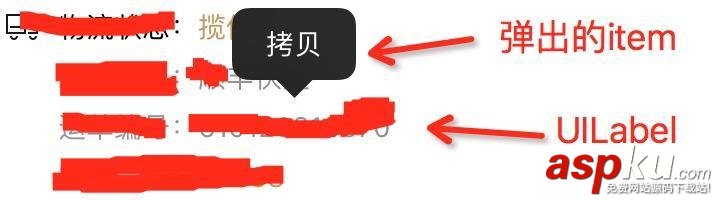 uilabel长按复制,ios,ios长按复制功能