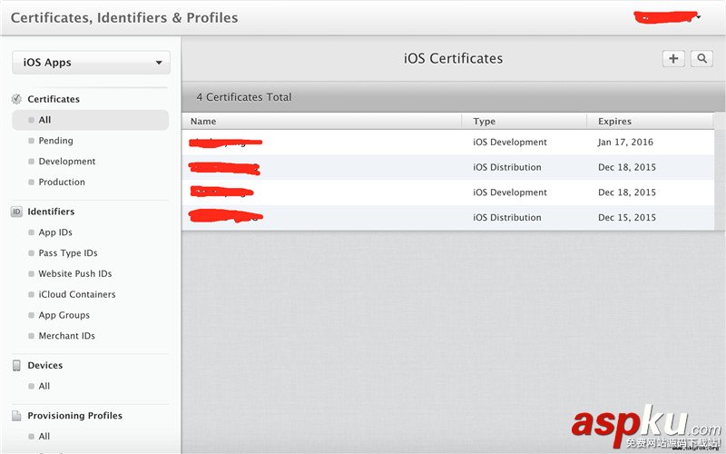 iOS,apns推送证书,iOS远程推送原理,iOS远程推送代码,apns推送