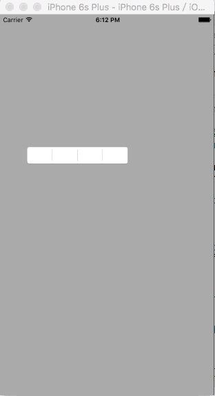 IOS实现输入验证码、密码按位分割（二）