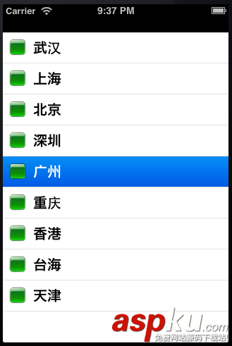 详解iOS App中UITableView的创建与内容刷新 iOS,App,UITableView
