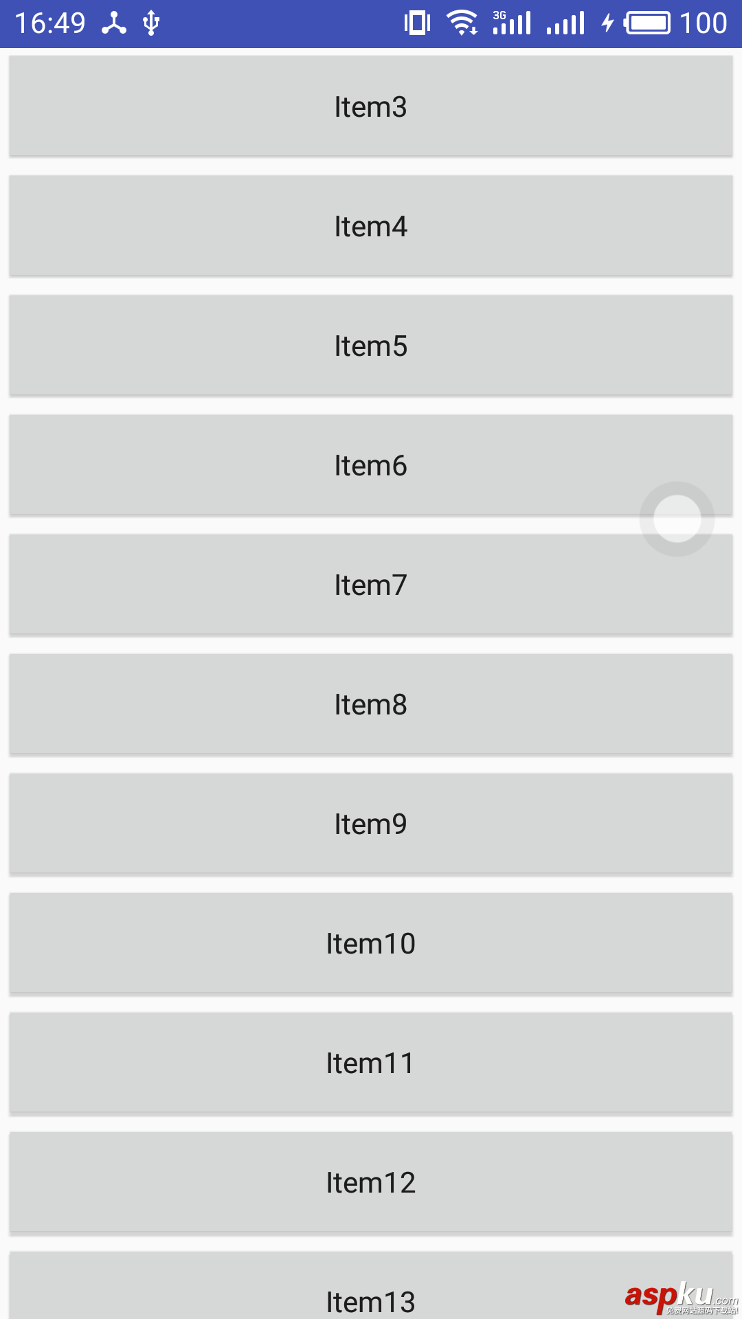 Android,显示与隐藏,FloatingActionButton