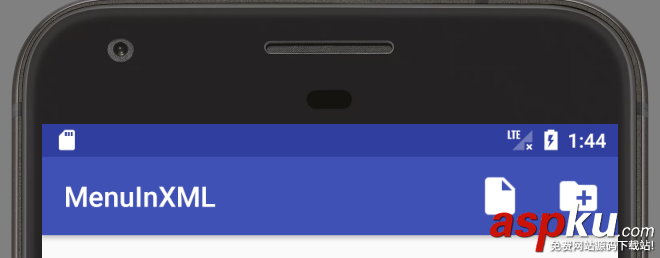 Android,ActionBar,ActionBar的实现