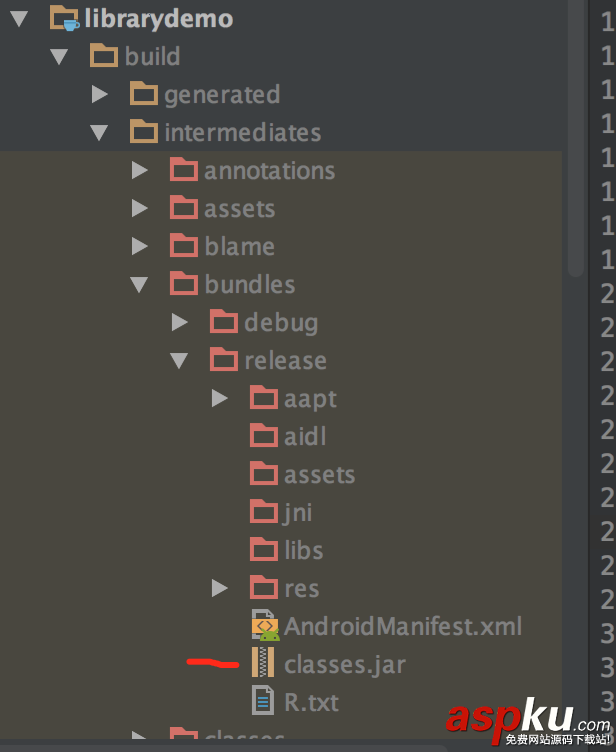 android,studio,项目打包成jar