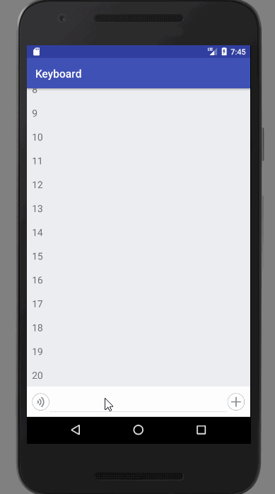 android,面板,android软键盘切换