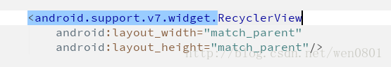 Android,滚动控件,RecyclerView