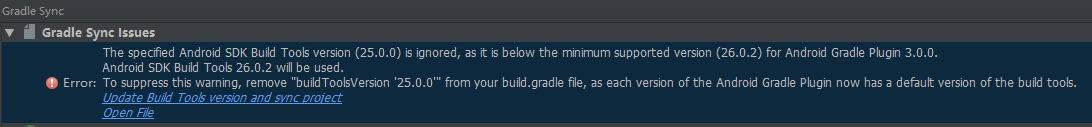 老项目,AndroidStudio3.0,坑