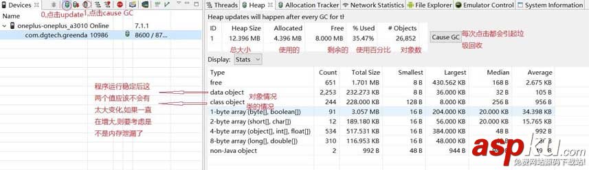 Android,App内存使用,获取内存使用情况