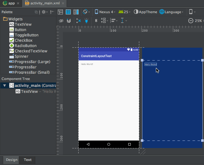 Android,ConstraintLayout