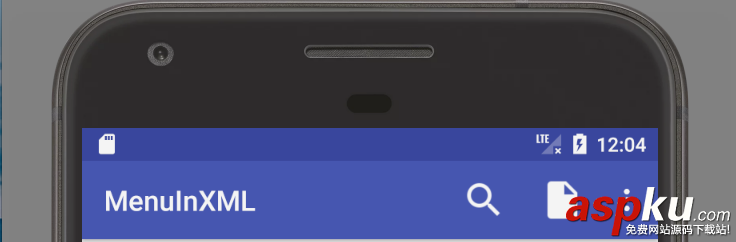 Android,ActionBar,ActionBar的实现