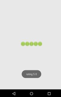 Android,RatingBar,评分