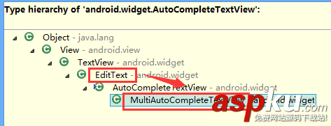 Android,自动提示,AutoCompleteTextView