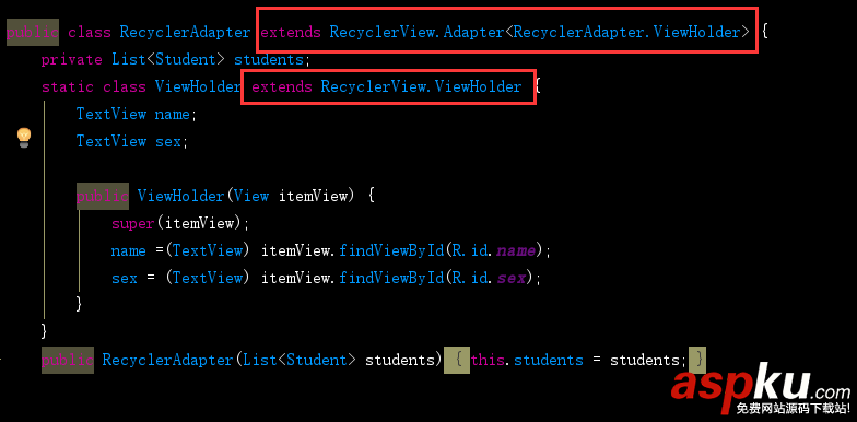 android,listview,recycleview