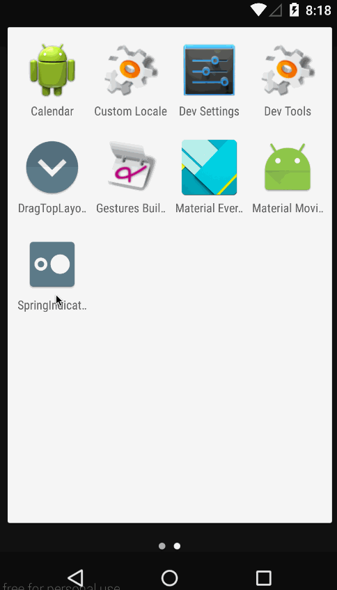 Android,UI框架,菜单框架,下拉刷新框架,滑动Layout,仿qq气泡拖拽,视差滚动,自定义对话框样式