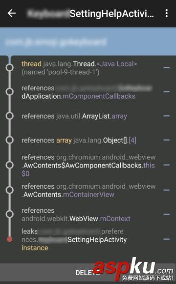 android,webview,内存泄漏