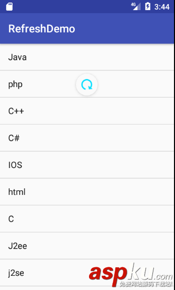 swiperefresh下拉刷新,swiperefresh上拉加载,android,实现下拉刷新