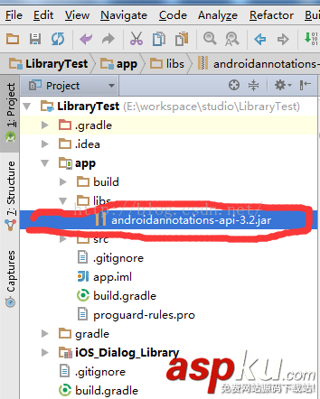 Android,Studio引用Library与导入jar,导入jar,Studio导入jar