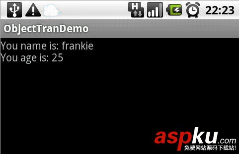 Android,Intent传递对象,Android中Intent传递对象详解,Intent对象传递详解！