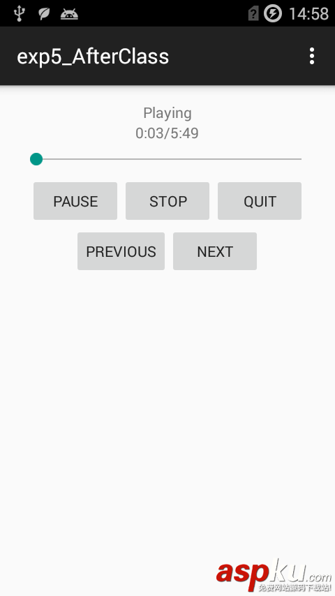 Android,音乐播放器,MediaPlayer
