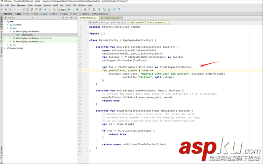 kotlin,android,Studio,3.0支持kotlin