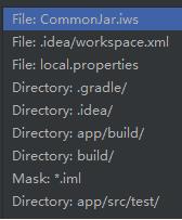 android,添加忽略文件