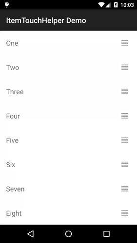 recyclerview,拖放,滑动删除