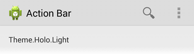 android,actionbar,导航栏