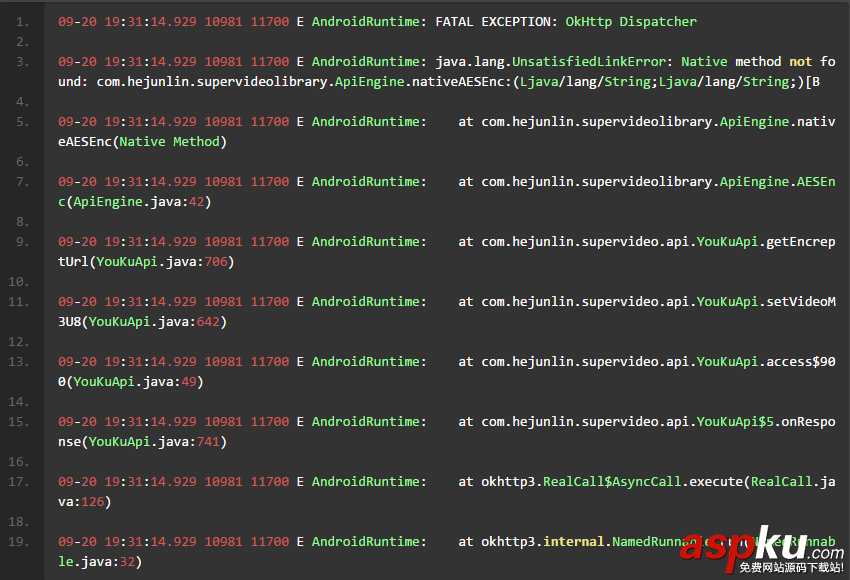 studio,java.lang.UnsatisfiedLinkError,UnsatisfiedLinkError