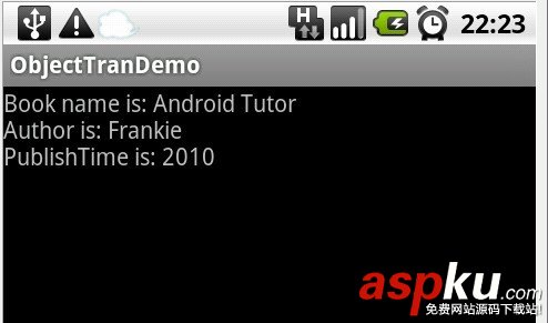Android,Intent传递对象,Android中Intent传递对象详解,Intent对象传递详解！