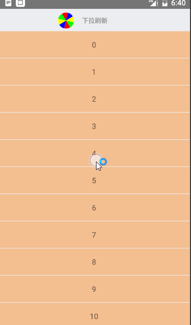 Android,RecyclerView,下拉刷新,上拉加载