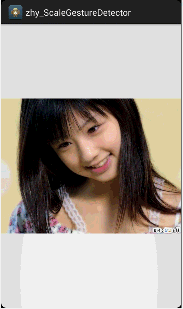 Android应用,手势控制,图片缩放