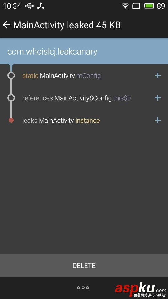 android,leakcanary,内存泄漏