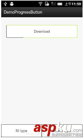 Android显示进度Button按钮,Android进度按钮